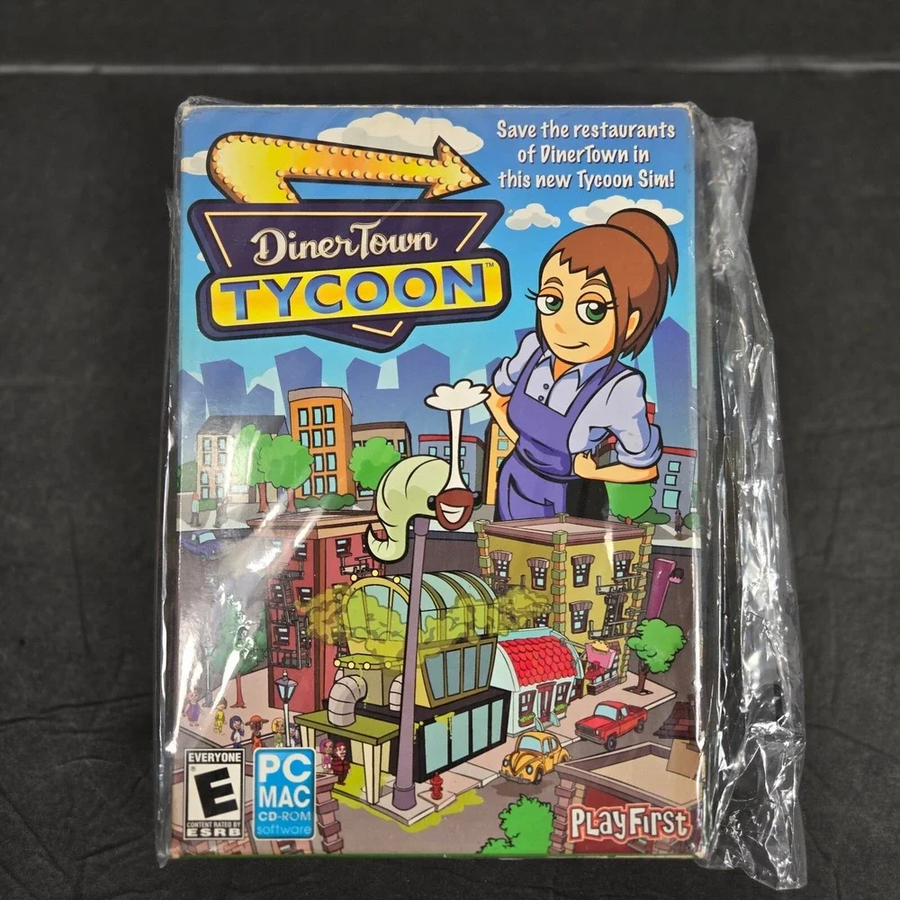 PC‎ Games Tycoon Lot - Tabloid, Marine Park, DinerTown, ER Mania